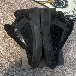 AMIRI Black Crystal MA-1 Sneakers